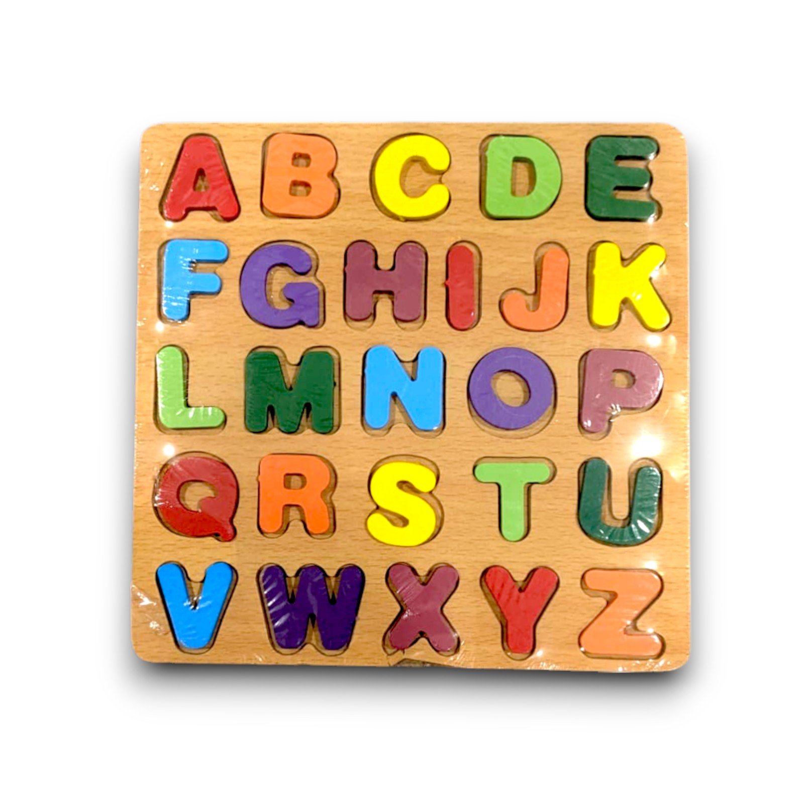 Wooden English Alphabets Blocks for Kids / Alphabets for Kids / Puzzles Learning / Educational Montessori Toy / Alphabet Board.